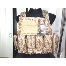 Flyye MOLLE Style PC Plate Carrier with Pouch Set(Size S- AOR1)