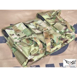 FLYYE Combo Tri-M4/Dual 9mm MAG Pouch (500D-Multicam)