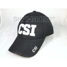 CM Baseball Cap (CSI-black)