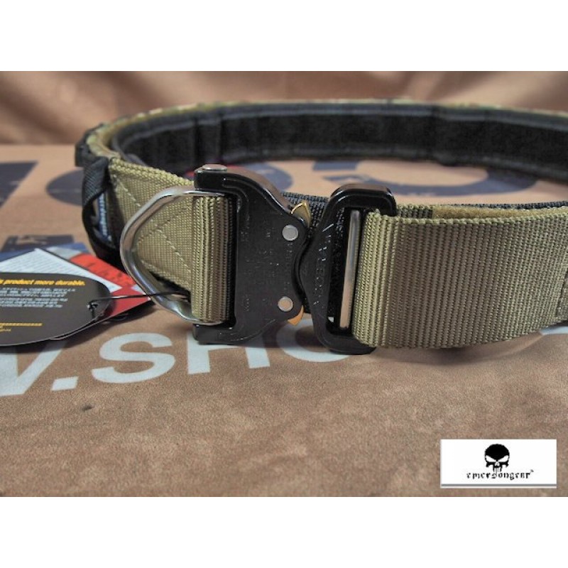 Emerson Gear Cobra 1.75 Tactical D-Ring Rigger Belt ( Black / M )
