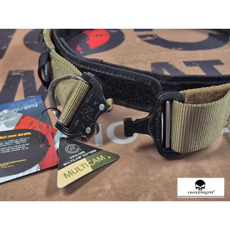 EmersonGear 1.75 Low Profile Shooters Belt with AustriAlpin COBRA Buckle  (Color: Multicam / Small) - Hero Outdoors