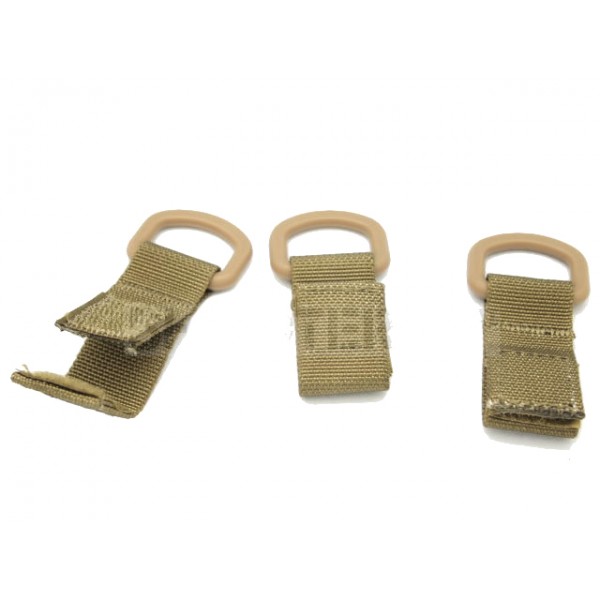 TMC MOLLE Shackle Model A(3pcs-khaki)