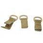 TMC MOLLE Shackle Model A(3pcs-khaki)