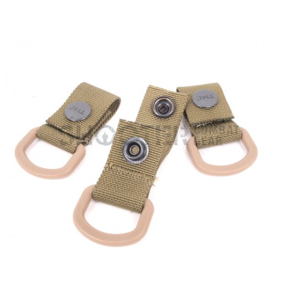 TMC MOLLE Shackle Model B(3pcs-khaki)