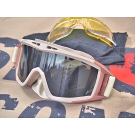 CM DL tactical goggles with spare lens and strap (Tan)