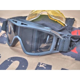 CM DL tactical goggles with spare lens and strap (BK)