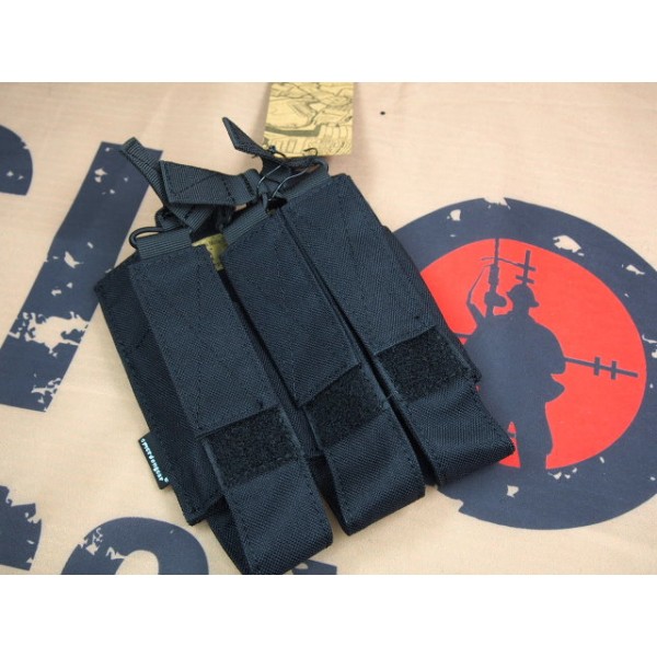 EMERSON Modular Triple MAG Pouch For MP7 /KRISS (Black) (FREE SHIPPING)