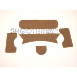 FMA Helmet Velcr-o Sticker (Ballistic Type/ Tan)