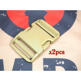 SCG 5cm buckle (Tan-2pcs)