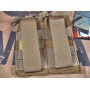 Emerson Precision Double Magazine Pouch For SS TAC Vest (CB) (FREE SHIPPING)