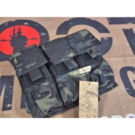 EMERSON LBT Style M4 Triple Magazine Pouch (Multicam Black)