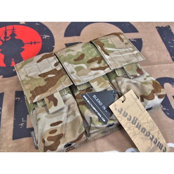 EMERSON LBT Style M4 Triple Magazine Pouch (Multicam ARID)