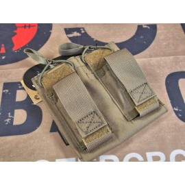 EMERSON 5.56&Pistol Double Open Top Magazine Pouch (CB)