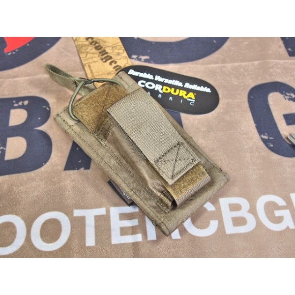 EMERSON 5.56&Pistol Single Open Top Magazine Pouch (CB)