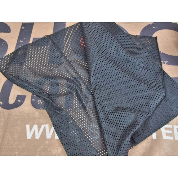 CM mesh netting Scarf (BK)