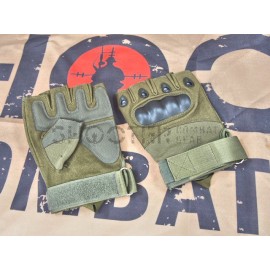 CM O style Tactical half fingers Gloves (OD)