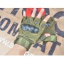 CM O style Tactical half fingers Gloves (OD)