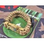 SCG Paracord Fire Starter Bracelet with whistle (Tan)