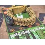 SCG Paracord Fire Starter Bracelet with whistle (Tan)