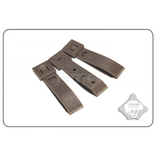 FMA 3"Strap Buckle Accessory (3pcs Set)DE