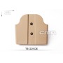 FMA Double Magazine Case , Belt Model (DE)