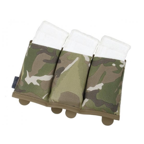 TMC TS TRIPLE M4 MAG Pouch ( Multicam )