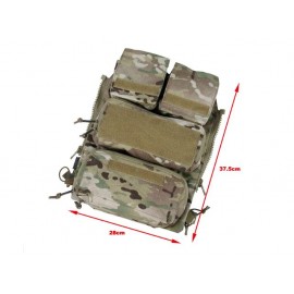 TMC Pouch Zip Panel NG version ( Multicam )