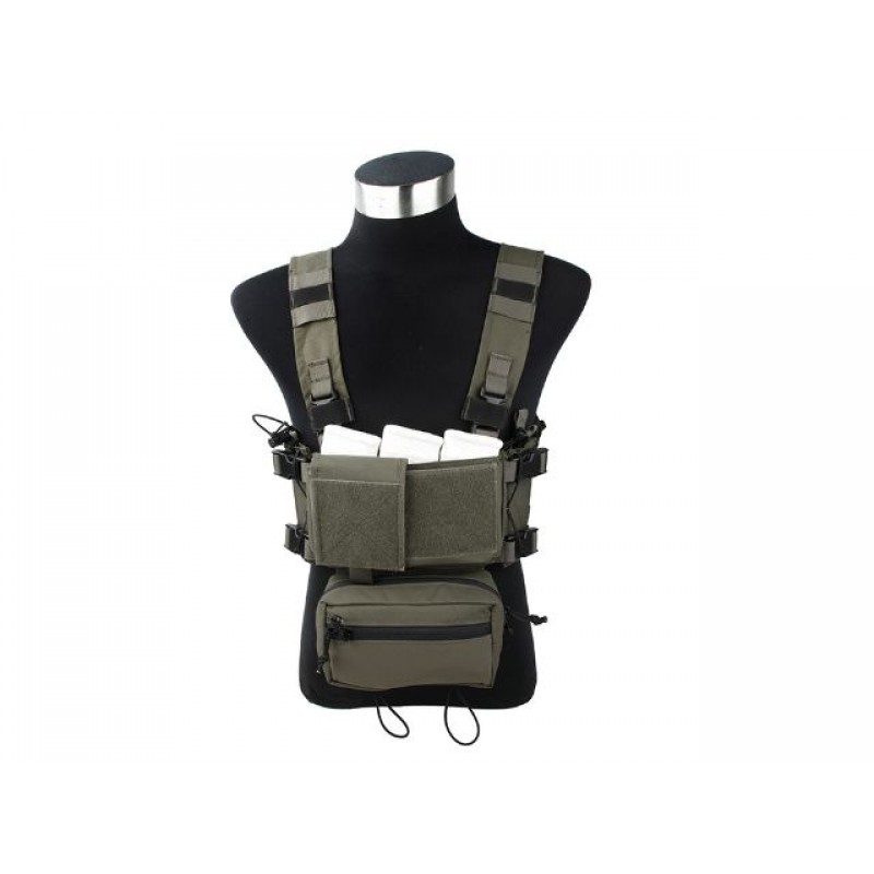 TMC Hunting Tactical Airsoft Vest Modular Chest Rig Set TMC3115 WG 