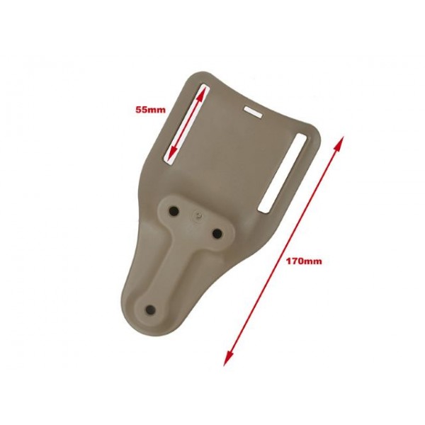 TMC Belt Holster Drop Adapter - Shorter (CB)
