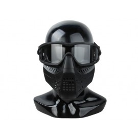 TMC Impact-rated Goggle with mask (BK)