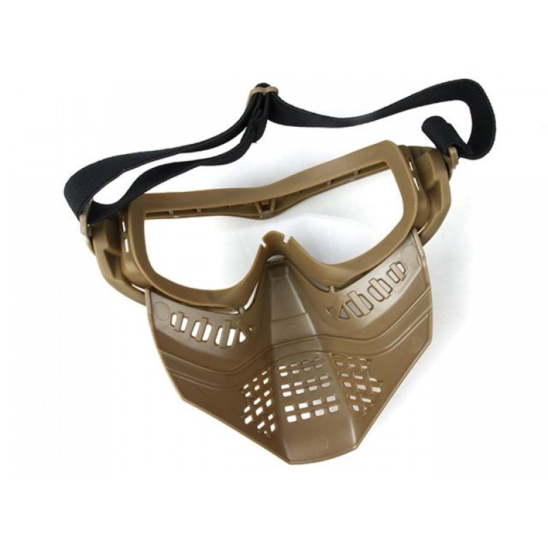 TMC Impact-rated Goggle with mask (CB)