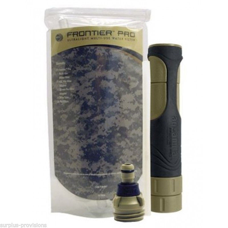 Filters up to 50 Gallons Frontier PRO Portable Water Filter 