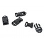 X-CON Ladder Buckle 3/4 Lanyard Hole ( 4pcs /BK)