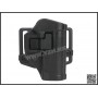 BD plastic holster for PPK (black)