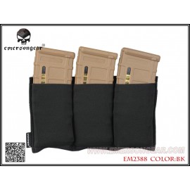 EMERSON speed Triple Magazine Pouch (Black) (FREE SHIPPING)