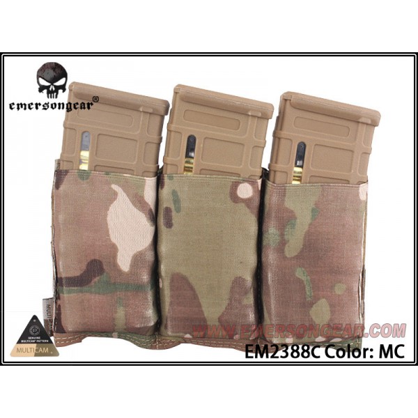 EMERSON speed Triple Magazine Pouch (Multicam) (FREE SHIPPING)