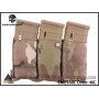 EMERSON speed Triple Magazine Pouch (Multicam) (FREE SHIPPING)