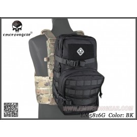 EMERSON Modular Assault Pack w 3L Hydration Bag (Black)