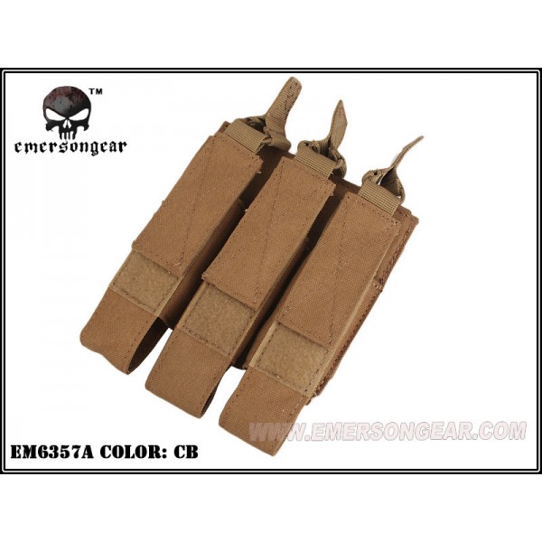 EMERSON Modular Triple MAG Pouch For MP7 /KRISS (CB) (FREE SHIPPING)