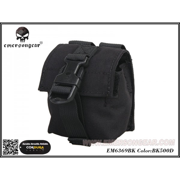 EMERSON LBT Style Single Frag Grenade Pouch (BK) (FREE SHIPPING)