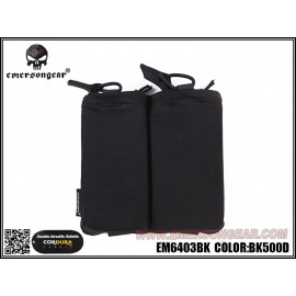 Emerson Precision Double Magazine Pouch For SS TAC Vest (BK) (FREE SHIPPING)