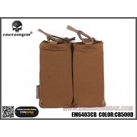 Emerson Precision Double Magazine Pouch For SS TAC Vest (CB) (FREE SHIPPING)