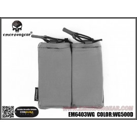 Emerson Precision Double Magazine Pouch For SS TAC Vest (WG) (FREE SHIPPING)