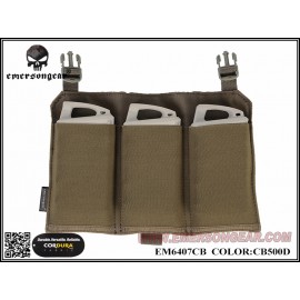 Emerson Triple M4 Pouch Panel For 419/420 Vest (CB)