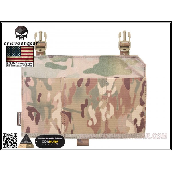 Emerson Triple M4 Pouch Panel For 419/420 Vest (Multicam)