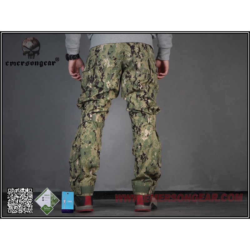 Details about   Emerson Combat Shirt & Pants Knee Pads Set Tactical Miliary BDU Uniform AOR2 