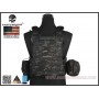 EMERSON LBT6094A style Plate Carrier w 3 pouches(MCBK)