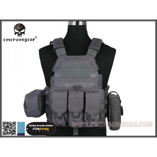 EMERSON LBT6094A style Plate Carrier w 3 pouches (WG)