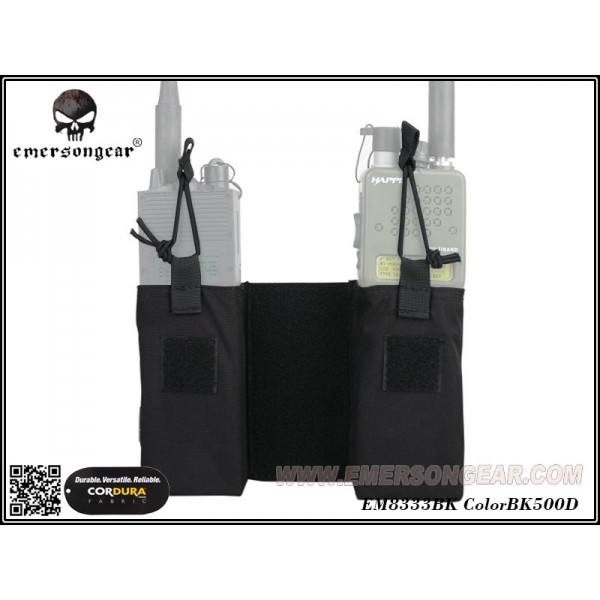 EMERSON JPC MBITR Radio Pouch Set (BK) (FREE SHIPPING)