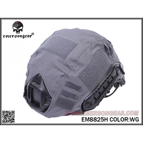 EMERSON Tactical Helmet Cover ( Wolf Grey )